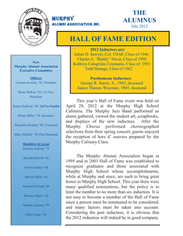 Hall of Fame Edition