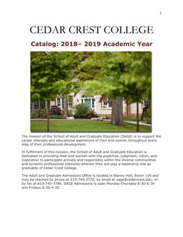 Cedar Crest College