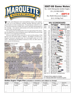 2007-08 MBB Notes