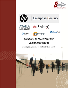 Solutions to Meet Your PCI Compliance Needs