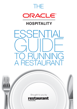 Essential Guide to Running a Restaurant