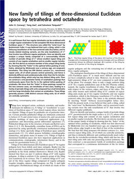 New Family of Tilings of Three-Dimensional Euclidean Space by Tetrahedra and Octahedra