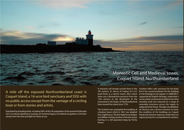 Monastic Cell and Medieval Tower, Coquet Island, Northumberland