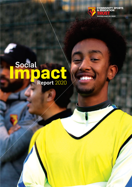 Social Impact Report 2020 Social Impact Report 2020 Social Impact Report 2020