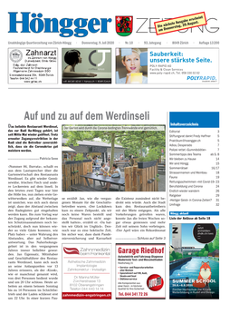 Zeitungam Donnerstag, 20