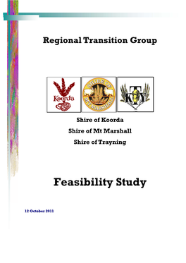 2011 Shire of Trayning Koorda/Mt Marshall Feasibility Study