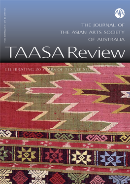 The Journal of the Asian Arts Society of Australia