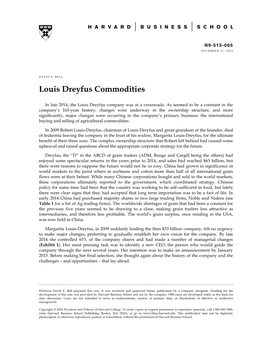 Louis Dreyfus Commodities