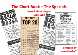 The Chart Book – the Specials Record Mirror Singles 1955-1962