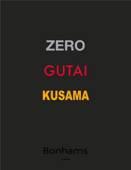 Kusama 2 1 Zero Gutai Kusama