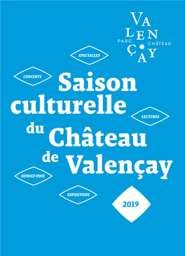 Saison Culturelle Château Valençay