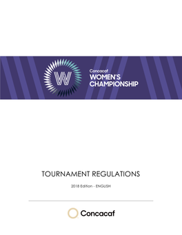 Tournament Regulations