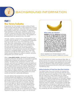 Exploring Food Agriculture and Biotechnology