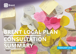 Brent Local Plan Consultation Summary