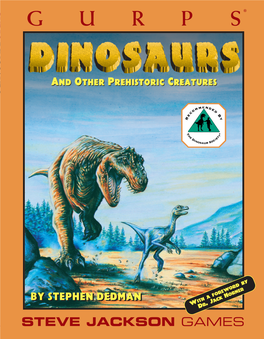 GURPS Classic Dinosaurs