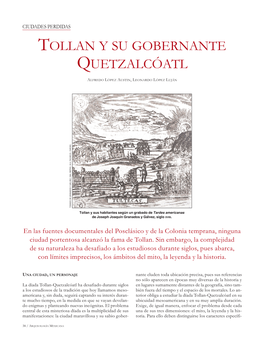 Tollan Y Su Gobernante Quetzalcóatl