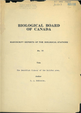 Biological Board of Canada