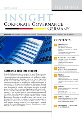 Corporate Governance Germany