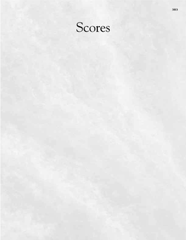 Scores 384 SCORES