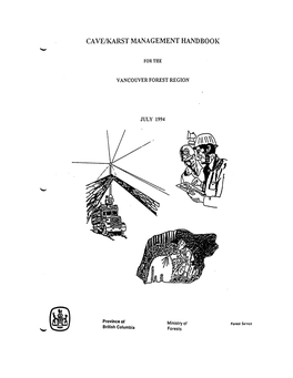 Cave/Karst Management- an Integrated Ecosystems Approach