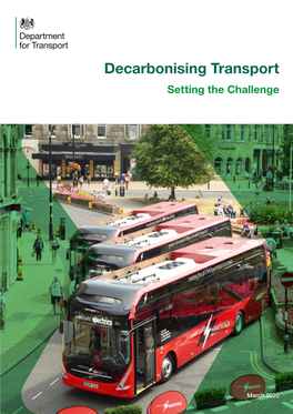 Decarbonising Transport: Setting the Challenge