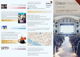 Odeon Original Sound Dec 14