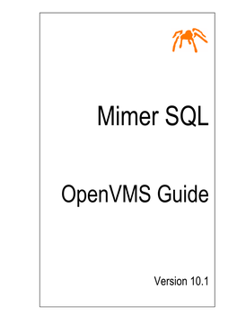 Openvms Guide