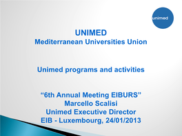 UNIMED Mediterranean Universities Union