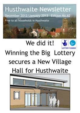 Winning the Big Lottery Secures a New Village Hall for Husthwaite