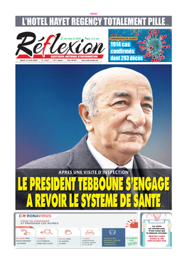 Le President Tebboune S'engage a Revoir