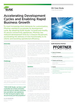 Accelerating Development Cycles and Enabling Rapid Business Growth