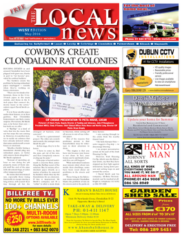 Cowboys Create Clondalkin Rat Colonies