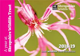 Shropshire Wildlife Trust Annual Review 2019
