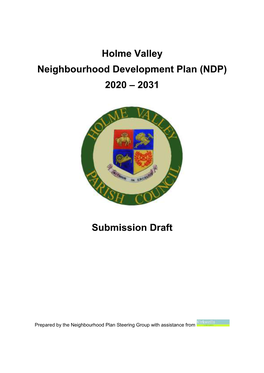 (NDP) 2020 – 2031 Submission Draft