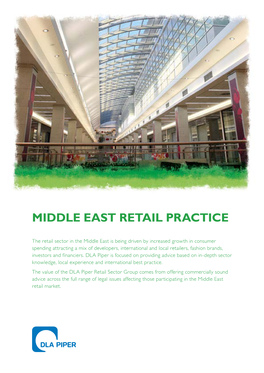 Middle East Retail Practice