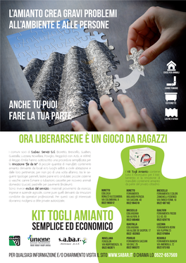 Kit Togli Amianto