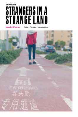 Trends 2019 Strangers in a Strange Land