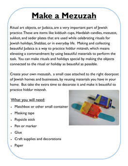 Make a Mezuzah