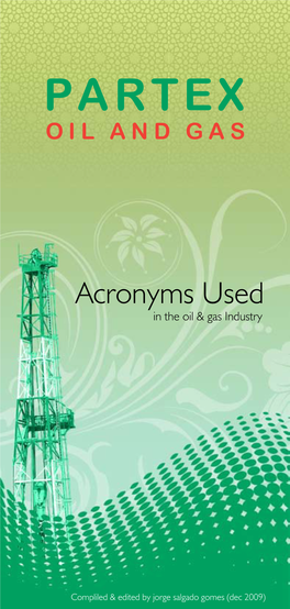 Acronyms Used in the Oil Industry