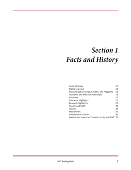 Section 1: Facts and History (PDF)