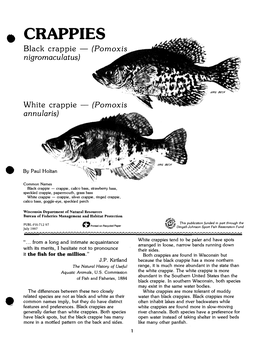 Crappie: Fact Sheet [PDF]