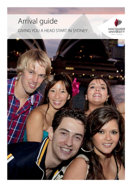 Download Our Arrival Guide for International Students