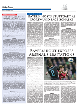 Bayern Rout Exposes Arsenal's Limitations