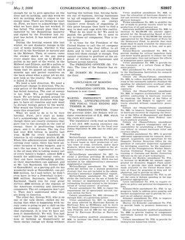 Congressional Record—Senate S3937