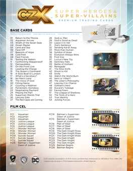 Base Cards Film