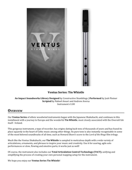 Ventus Series: Tin Whistle