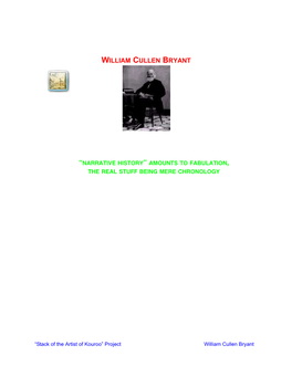 William Cullen Bryant