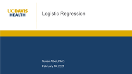 Logistic Regression