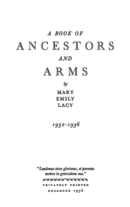 Ancestor§ Arm§