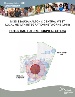 Potential Future Hospital Site(S)